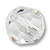 6mm CRYSTAL Round Faceted 12pk - CRYSTALLIZED Swarovski 5000