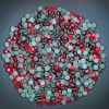 30SS LIGHT SIAM Hot Fix Rhinestones 144pcs