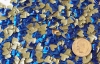 6mm Sapphire Heart HotFix - 36pcs