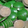 6mm PERIDOT Hot Fix Pearlstuds