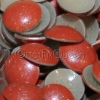 4mm ORANGE Hot Fix Pearlstuds